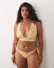 ASOS Curve ASOS DESIGN Curve Sarah scarf high leg side tie bikini bottoms in floral print-Multi - 2