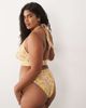 ASOS Curve ASOS DESIGN Curve Sarah scarf high leg side tie bikini bottoms in floral print-Multi - 4