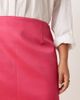 ASOS Curve ASOS DESIGN Curve sash detail satin mini skirt in hot pink - 3