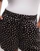 ASOS Curve ASOS DESIGN Curve satin shorts in polka dot-Multi - 3