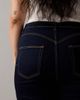 ASOS Curve ASOS DESIGN Curve sculpting super stretch flare jeans in rinse-Navy - 3