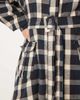 ASOS Curve ASOS DESIGN Curve shirt mini dress with belt in black and tan plaid-Multi - 2