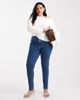 ASOS Curve ASOS DESIGN Curve skinny jeans in mid blue - 3