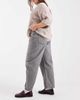 ASOS Curve ASOS DESIGN Curve slim barrel leg jeans in gray - 3