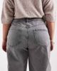 ASOS Curve ASOS DESIGN Curve slim barrel leg jeans in gray - 4