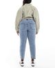 ASOS Curve ASOS DESIGN Curve slim fit comfort jeans in mid blue - 2
