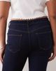 ASOS Curve ASOS DESIGN Curve slim pencil heel jeans in rinse-Navy - 4