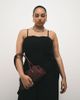 ASOS Curve ASOS DESIGN Curve slinky twill curved bust cami top in black - 1