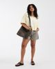 ASOS Curve ASOS DESIGN Curve slouchy V-neck T-shirt in washed buttermilk-Yellow - 2