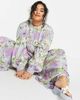 ASOS Curve ASOS DESIGN Curve smock jumpsuit in bright summer floral print-Multi - 2