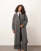 ASOS Curve ASOS DESIGN Curve soft tailored trench in charcoal-Gray - 1