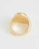 ASOS Curve ASOS DESIGN Curve statement faux freshwater pearl ring in gold tone - 3