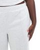 ASOS Curve ASOS DESIGN Curve straight leg sweatpants with Marseille embroidered graphic in ice heather-Gray - 2