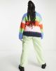 ASOS Curve ASOS DESIGN Curve stripe sweater in brushed yarn in multi - 2