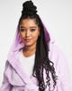 ASOS Curve ASOS DESIGN Curve super soft fleece midi robe in bright lilac-Purple - 3