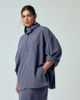 ASOS Curve ASOS DESIGN Curve tailored funnel neck jacket in blue - part of a set - 1