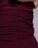 ASOS Curve ASOS DESIGN Curve textured rib column maxi skirt in burgundy - part of a set - 3