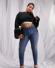ASOS Curve ASOS DESIGN Curve ultimate skinny jeans in authentic mid wash-Blues - 1