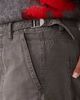 ASOS Curve ASOS DESIGN Curve utility cargo horn pants in washed gray - 3