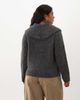 ASOS Curve ASOS DESIGN Curve waisted collared cardigan in charcoal-Gray - 3