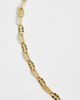 ASOS Curve ASOS DESIGN Curve waterproof stainless steel anklet with paperclip-chain design in gold tone - 2