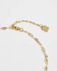 ASOS Curve ASOS DESIGN Curve waterproof stainless steel anklet with paperclip-chain design in gold tone - 3