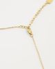 ASOS Curve ASOS DESIGN Curve waterproof stainless steel necklace with mini disc charms in gold tone-Silver - 3