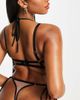 ASOS Curve ASOS DESIGN Fuller Bust Iyla underwire mesh and lace bra in black - 2