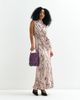 ASOS DESIGN ASOS ADAPTIVE sleeveless drape maxi dress in abstract print-MULTI - 1