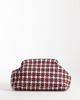 ASOS DESIGN ASOS DEISGN large frame clutch bag in red check boucle-Multi - 1