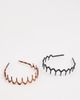 ASOS DESIGN ASOS DEISGN Pack of 2 90s headbands-Multi - 2