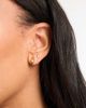 ASOS DESIGN ASOS DESIGN 10mm waterproof stainless steel stud earrings with tear drop design in gold tone - 1