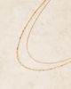ASOS DESIGN ASOS DESIGN 14k gold plated multi row necklace - 2