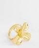 ASOS DESIGN ASOS DESIGN 14k gold plated ring with flower design - 1