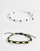 ASOS DESIGN ASOS DESIGN 2 pack braided beaded bracelet in multi - 1