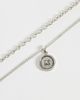 ASOS DESIGN ASOS DESIGN 2 pack button pendant and chain necklace in silver - 4