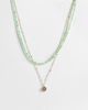ASOS DESIGN ASOS DESIGN 2 pack coin and beaded necklace in gold - 1
