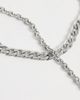 ASOS DESIGN ASOS DESIGN 2 pack curb chain bracelet in silver - 3