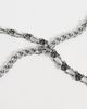 ASOS DESIGN ASOS DESIGN 2 pack rose and chunky link chain bracelet in silver - 2