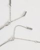 ASOS DESIGN ASOS DESIGN 2 pack st mary and cross multi pendant necklace in burnished silver - 4