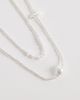 ASOS DESIGN ASOS DESIGN 2 pack stationed faux pearl necklace in white - 3