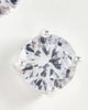 ASOS DESIGN ASOS DESIGN 2 pack stud earring set with crystal in silver - 2