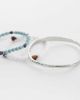 ASOS DESIGN ASOS DESIGN 3 pack beaded and cuff bracelet in silver - 3