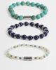 ASOS DESIGN ASOS DESIGN 3 pack beaded bracelet in multi - 1