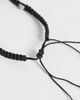 ASOS DESIGN ASOS DESIGN 3 pack blue beaded and semi-precious amazon stone chippings bracelets in black - 3
