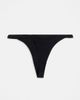 ASOS DESIGN ASOS DESIGN 3 pack cotton tanga thong in taupe, pink & black-Multi - 2