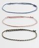 ASOS DESIGN ASOS DESIGN 3 pack puller rope cord bracelets in multi - 1