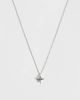 ASOS DESIGN ASOS DESIGN 3D star pendant necklace in silver - 1