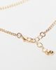ASOS DESIGN ASOS DESIGN 4-pack fine chain anklets in gold - 2
