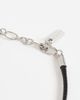 ASOS DESIGN ASOS DESIGN 4 pack black faux leather and beaded bracelet in brown - 3